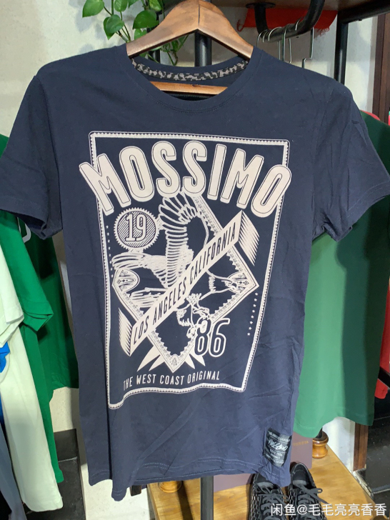 MOSSIMO纯棉男士修身圆领短袖T恤 X...