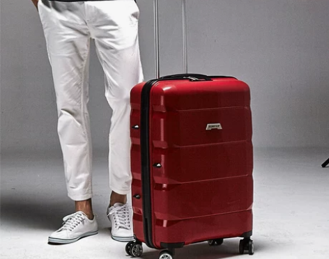 Lucky Club结婚红色电脑拉杆箱子旅...