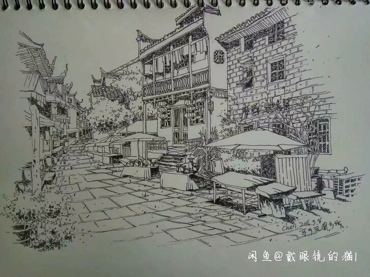 带画写生速写，50到100一张看难易程度，...