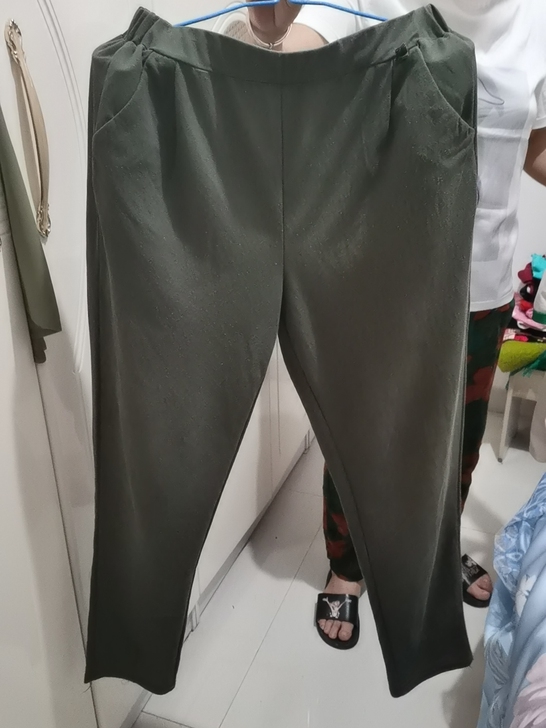 女裤，直筒裤，2xl