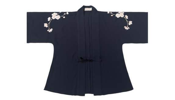 汉尚华莲传统汉服碎玉上衣女装春夏装对襟半臂...