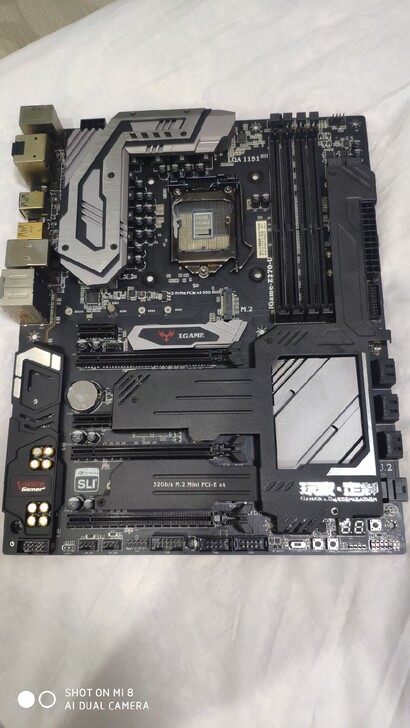 电脑主板烈焰战神Z270-U玩家定制。没有...