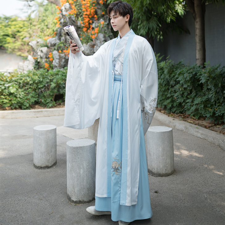 汉古乐府原创正版魏晋风汉服男古风男士仙气古...