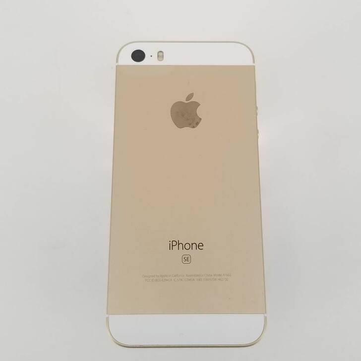 【捡漏】9新 iPhone SE 金色 3...