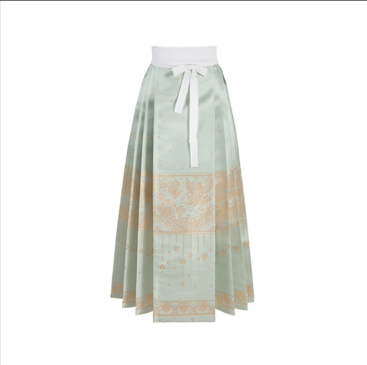 【十三余 小豆蔻儿】[花鸟行吟] 青绿色织...