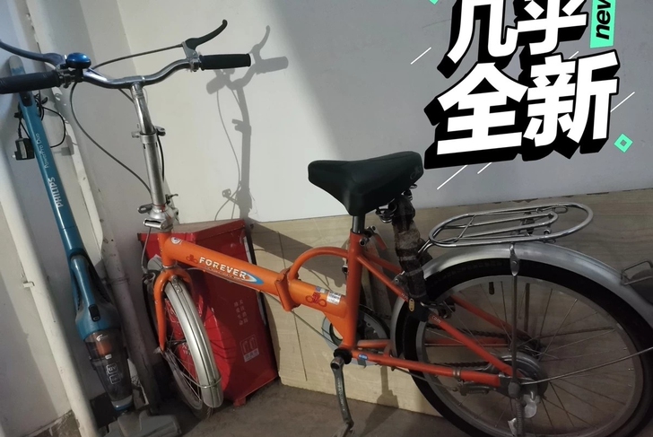 帮朋友转，永久折叠车，性能完好，骑着轻松。