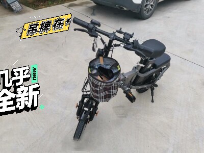 九成新二手折叠电动车低价急转，骑了没几天，...