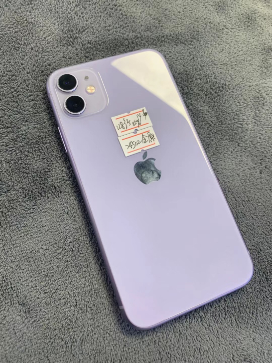 二手精品:苹果11 128g 紫色 双卡
