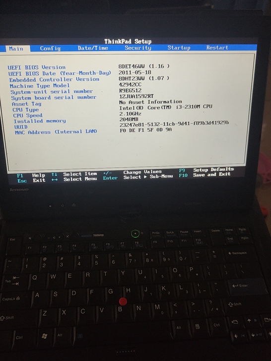 联想，Thinkpad x220 i3二代...