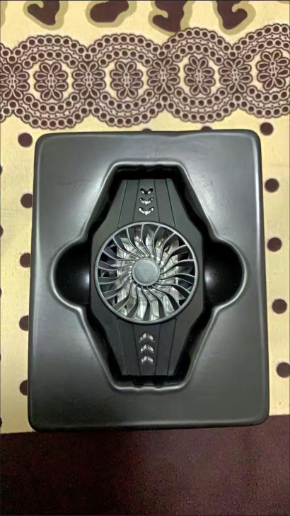 全新手机散热器半导体制冷器快速降温小风扇背...