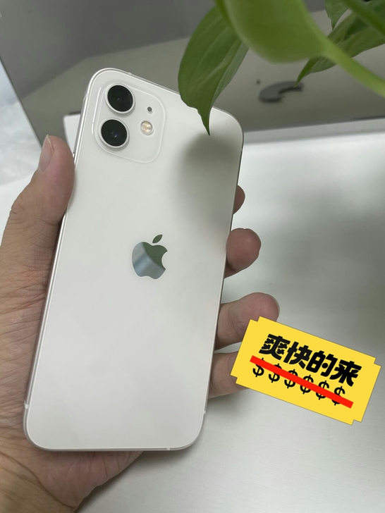 自用苹果12白，128g，国行全网通，双卡...