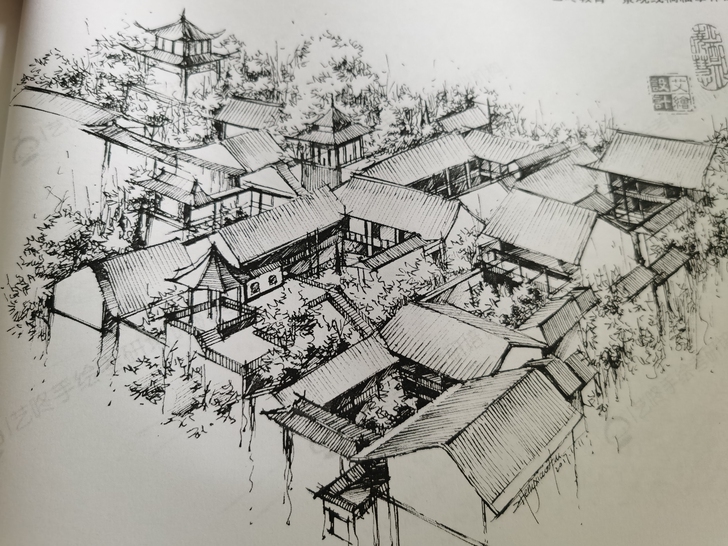 建筑设计手绘教程 带上课配套资料