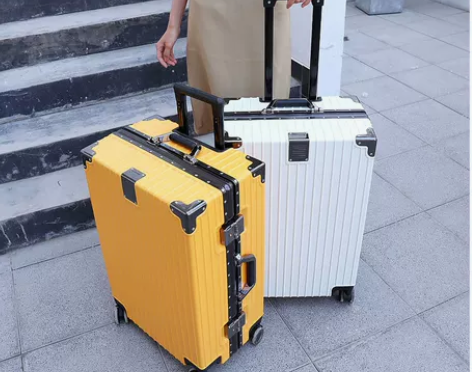 旅行箱 行李箱女铝框拉杆箱子20男学生万向...