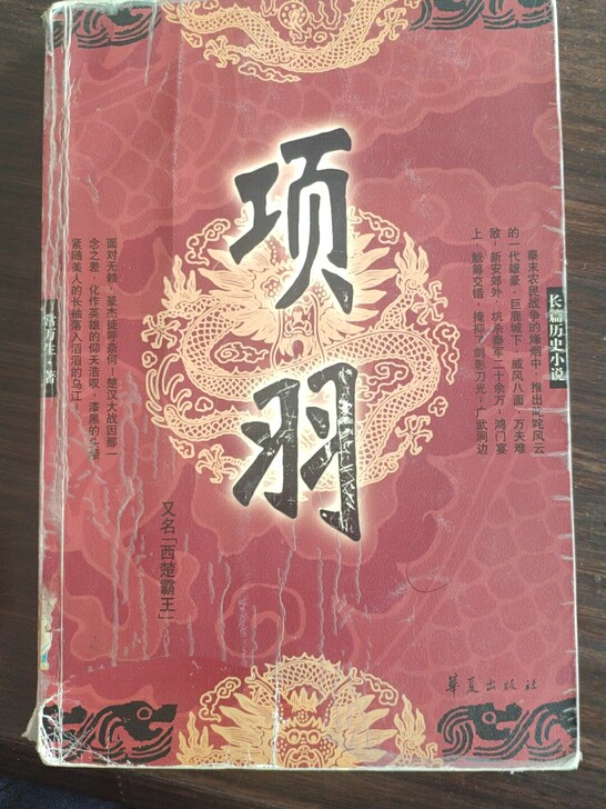 项羽 长篇历史小说