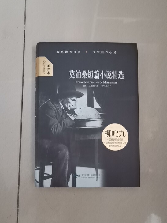 莫泊桑经典外国小说，几乎全新。新华书店入手。