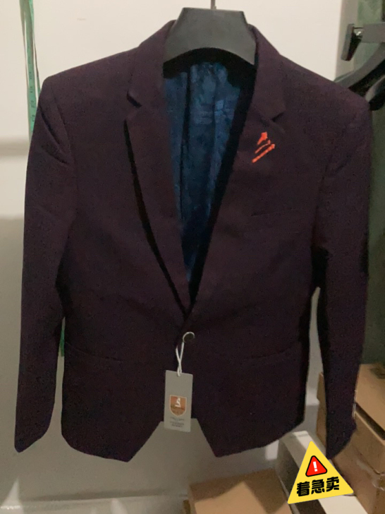 啄木鸟西服男加绒西装包邮