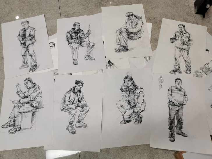 速写5元一张，不包邮