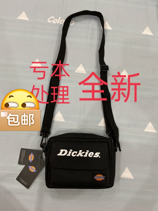 迪克斯潮牌单肩包休闲小方包男斜挎包时尚学生...