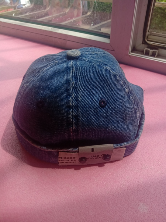 全新浅色牛仔瓜皮帽，潮款