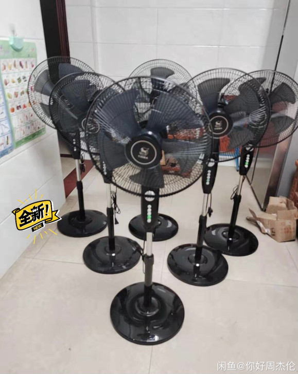 处理16寸 全新天马落地扇 电风扇 二级能...