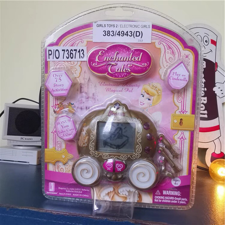 怀旧童话故事 灰姑娘水晶鞋蓝瓜车 电子宠物...