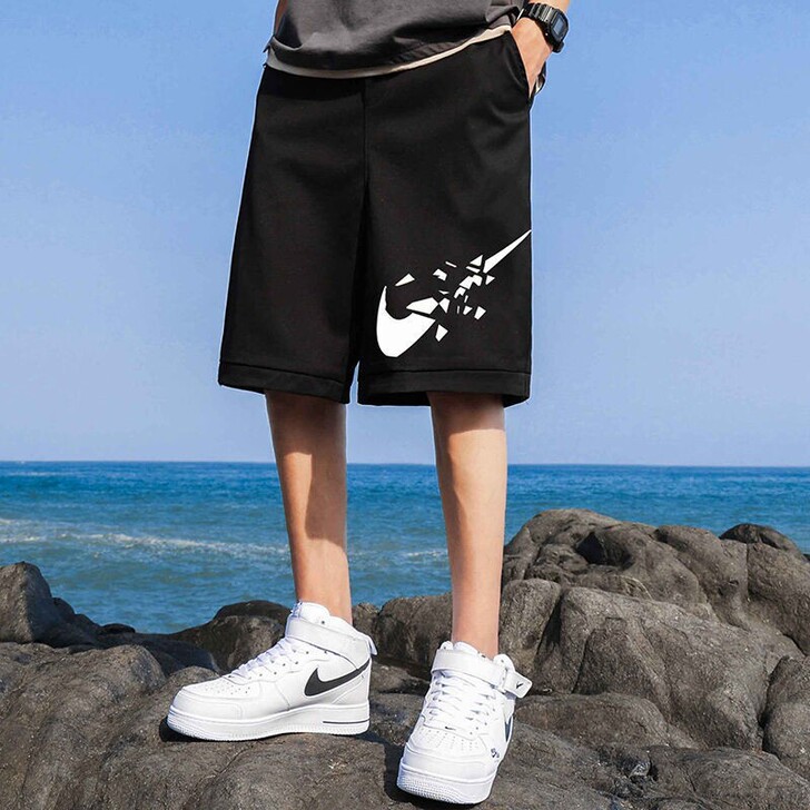 运动短裤男士休闲五分裤潮流宽松夏季篮球裤子...