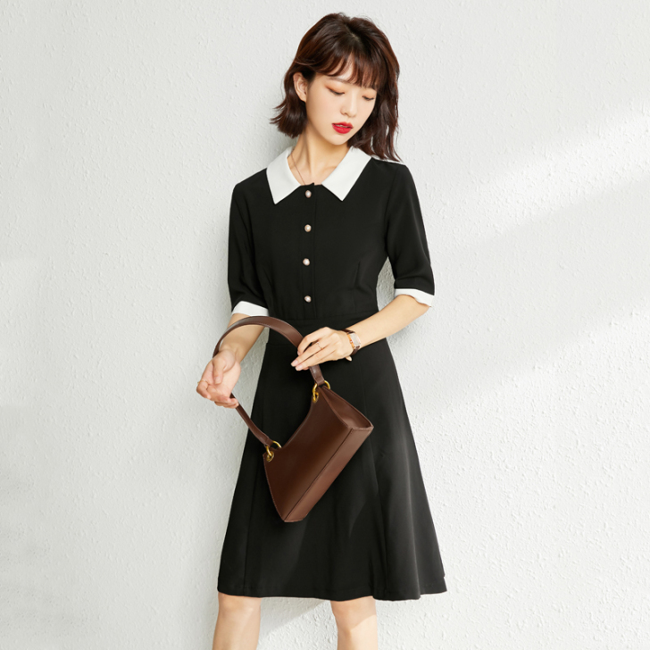 气质职业装夏季女装公务员教师面试衣服装小个...