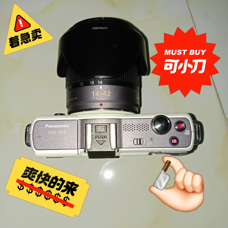 品牌型号 ：松下GF2