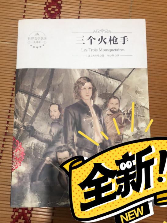 世界文学名著《三个火枪手》全新！