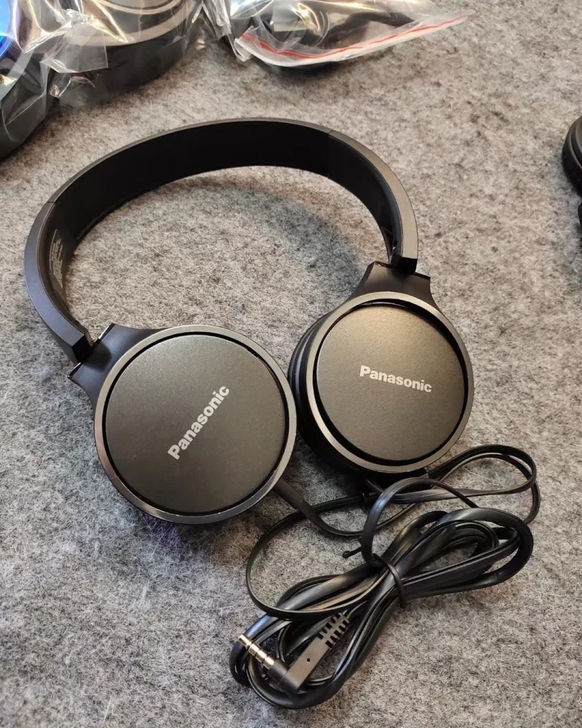 松下RP-HF300头戴式折叠有线头戴耳机