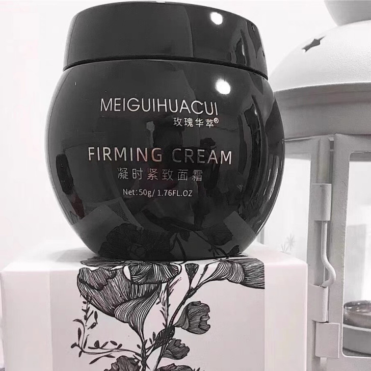 玫瑰华萃凝时紧致面霜全新未拆封！黑绷带面霜