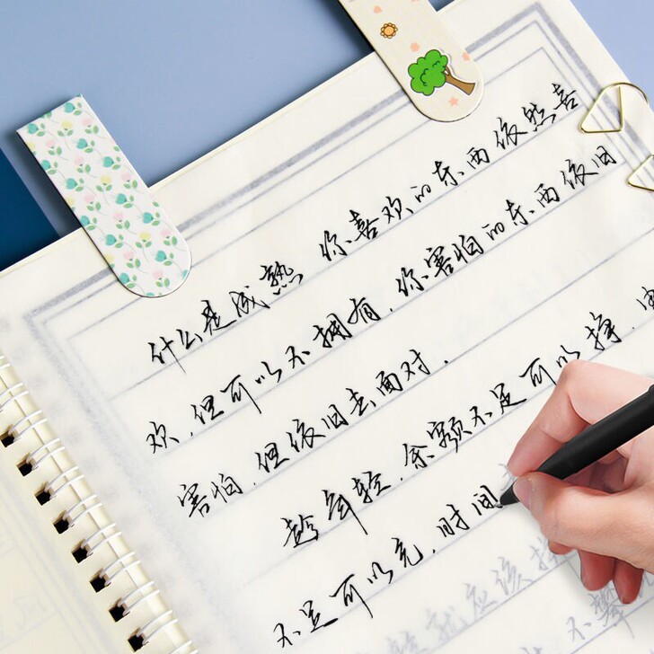 手写体练字帖成人行楷速成男女生字体行书硬笔...