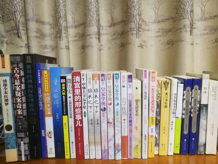 言情文学小说历史等。大多很新，全部按原价二...