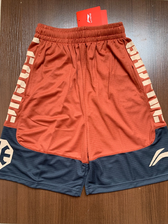 李宁篮球短裤2021夏季新款反伍街头训练休...