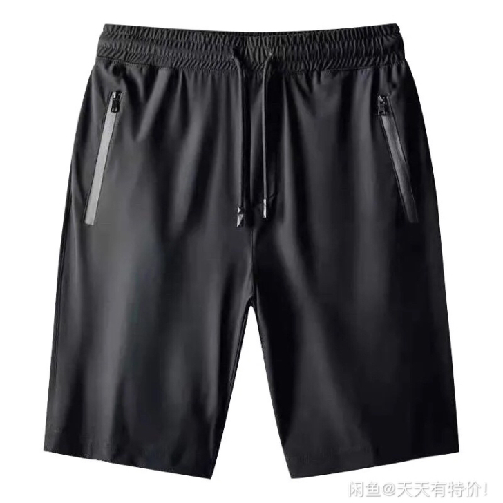 全新 （包邮9.9元）冰丝短裤男宽松运动裤...
