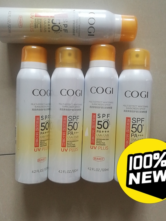 高姿多效倍护美白防晒喷雾120ml