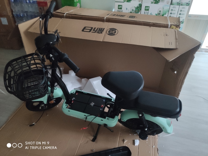 新日国标电动车，全新仅拆箱，电瓶线没接，仅...