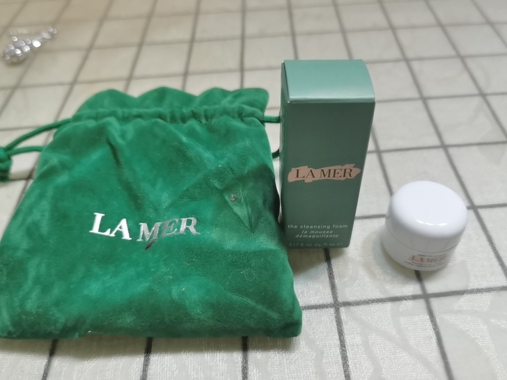 海蓝之谜精华面霜3.5ml泡沫洁面5ml