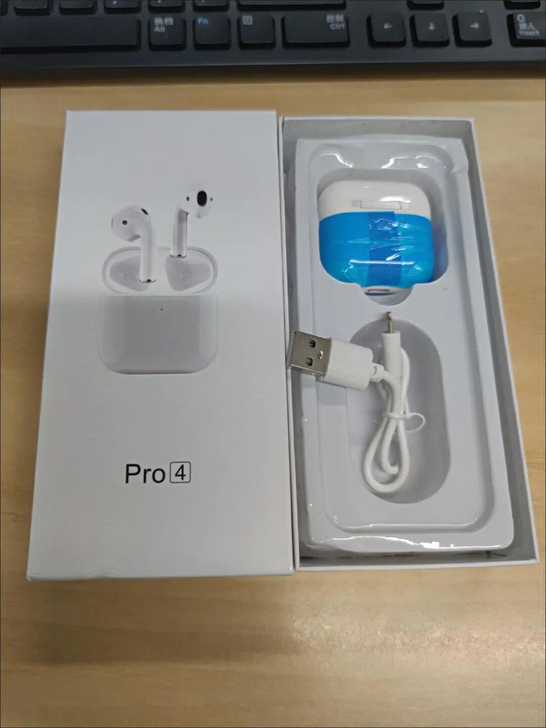全新 pro4代真无线蓝牙耳机华强北四代苹...