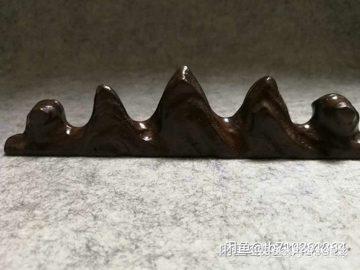 毛笔 笔搁文房四宝正品红木随形毛笔搁 笔架...