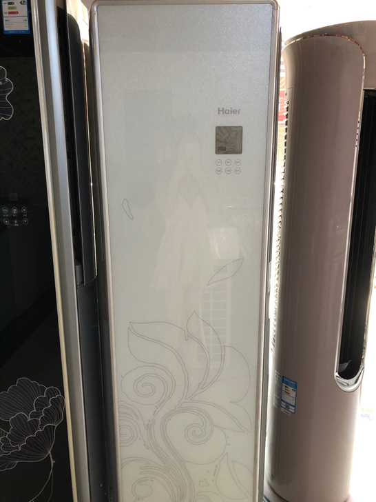 八九成新海尔3匹柜机，冷暖两用，使用参数正...