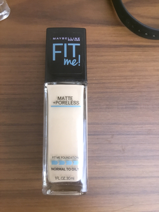 美宝莲粉底液30ml 自用八成新保真