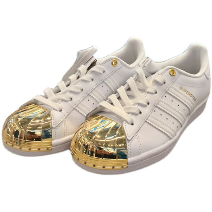 Adidas阿迪达斯三叶草男女款金标经典贝...