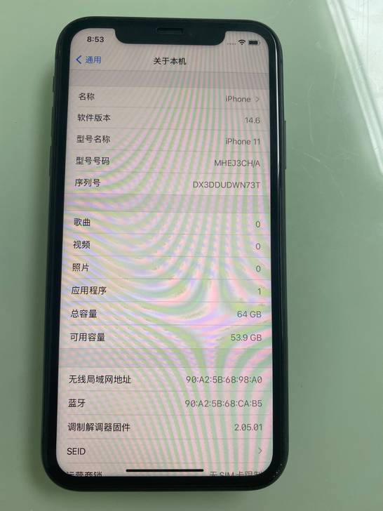 苹果11国行64，用了没多久，外观很新，全...