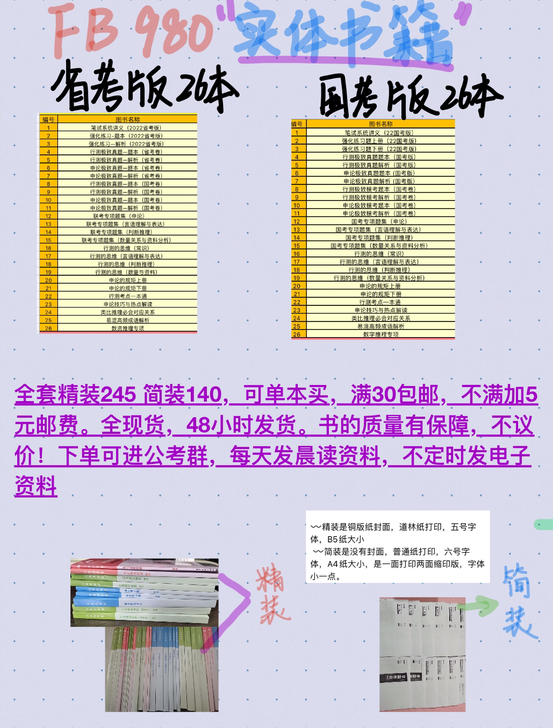 2022最新fb980系统全套26 本书