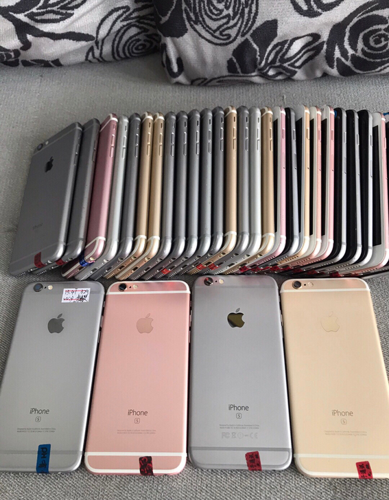 二手苹果6 6s 6plus工作室批发大量...