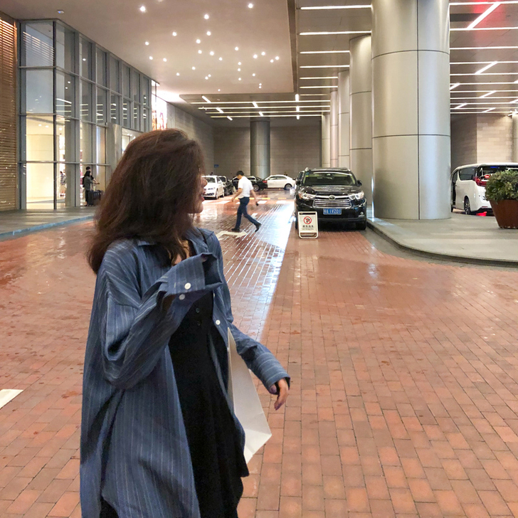 衬衫女设计感小众上衣2019新款复古港风衬...