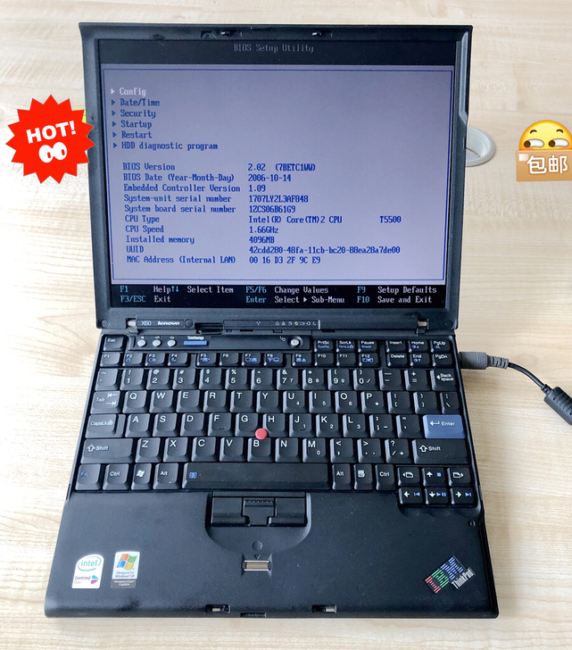 全固态IBM 联想 ThinkPad X6...