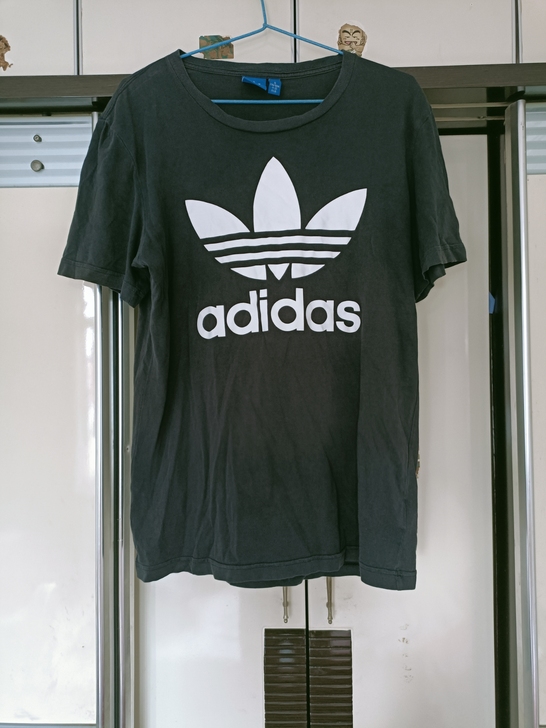 阿迪达斯短袖T恤男 三叶草经典情侣女运动上衣