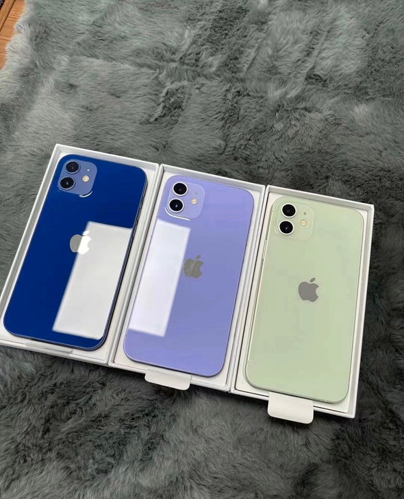 纯原装 iPhone12 香芋紫 苹果12...